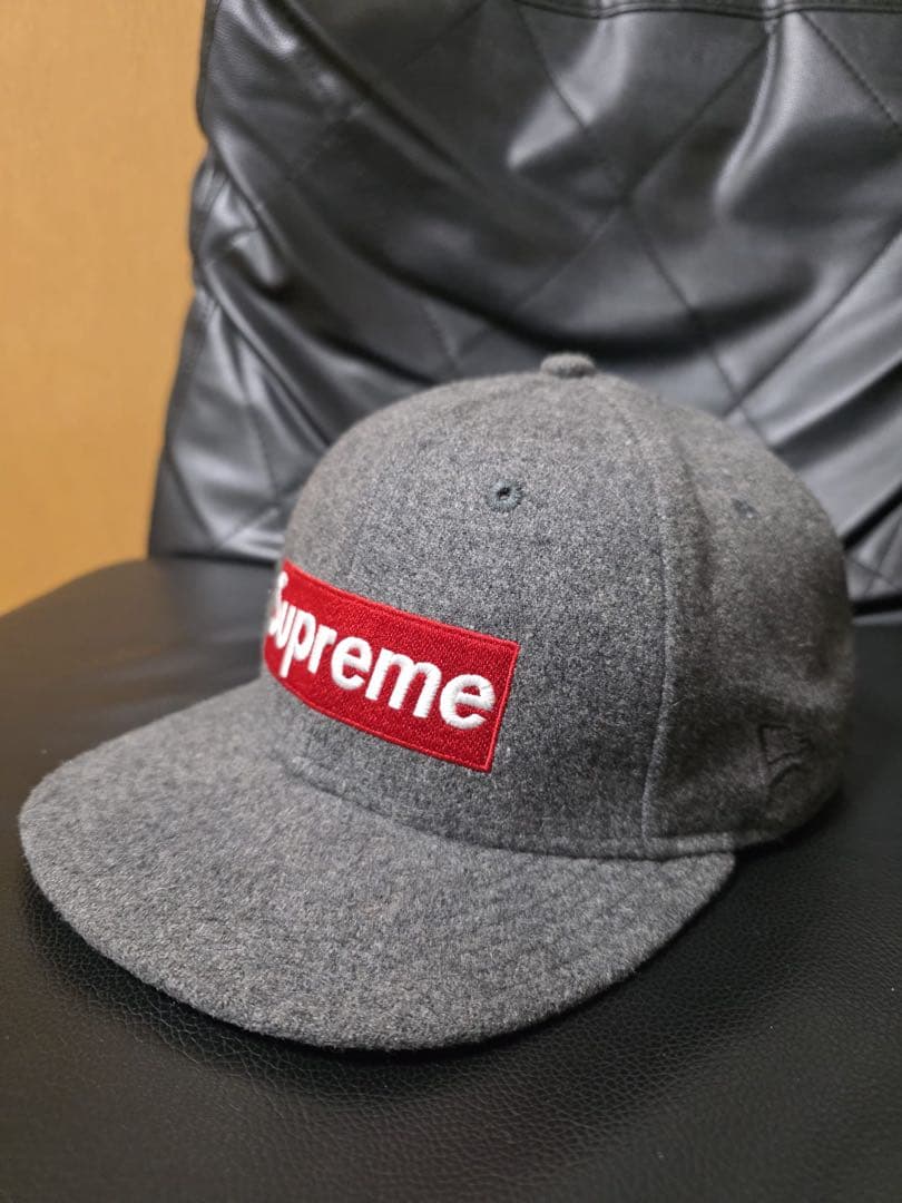 ド*ン様 Supreme ニューエラ　BoxLogo USAフラッグ刺繍