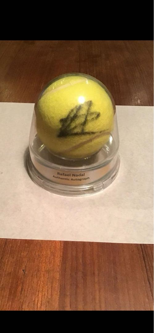 Rafael Nadal(サイン入りボール)