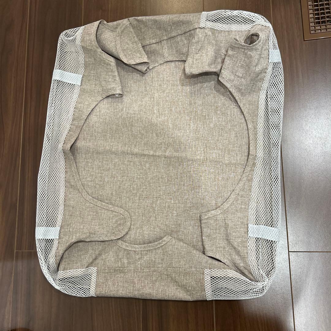 UBRAVOO ベビーベッド ゆりかご ベビーラック 折りたたみ (ベージュ)