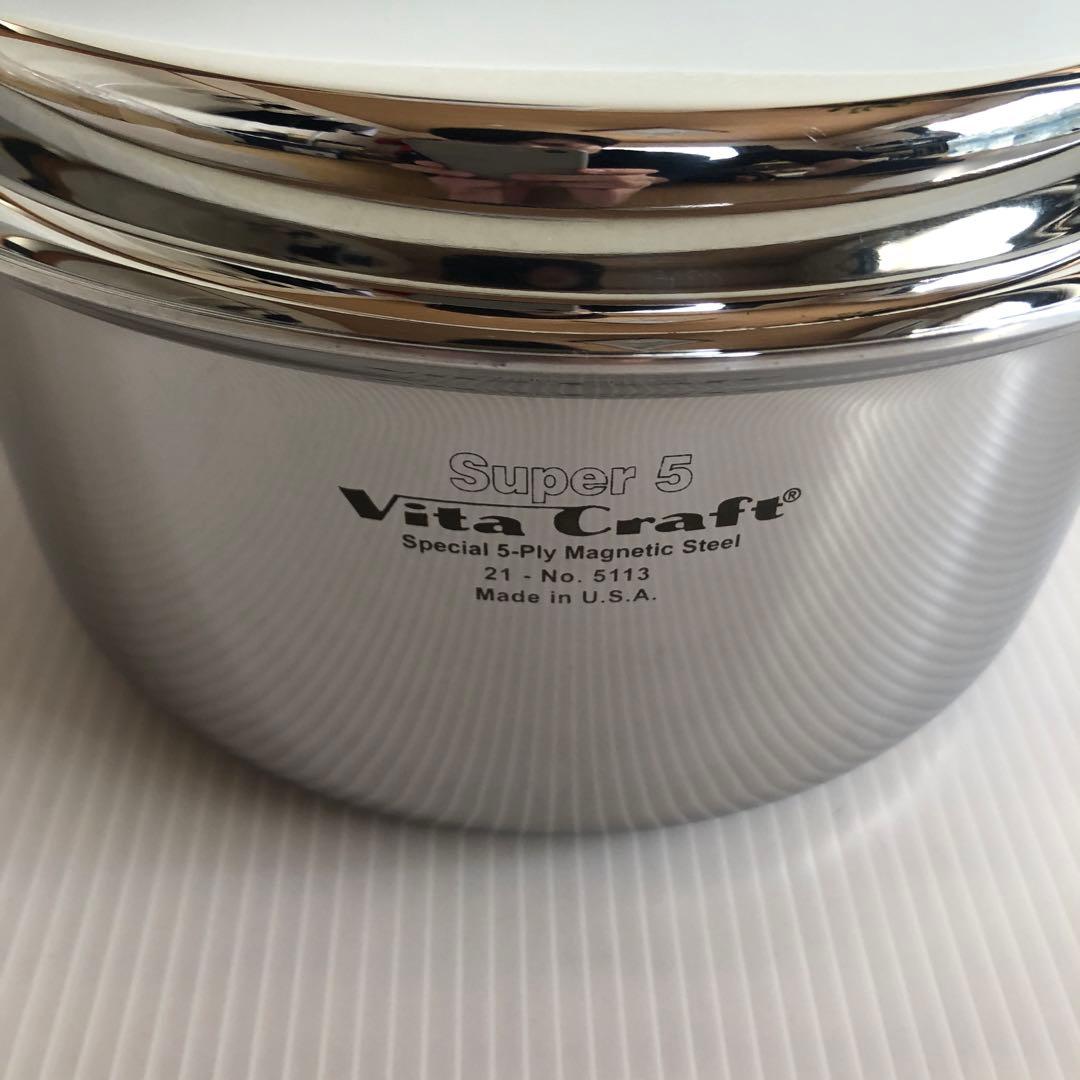 ビタクラフト　スーパーファイブ　片手ナベ3.0ℓ No.5113