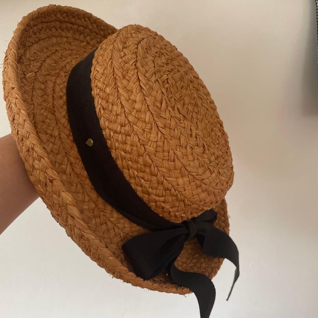 ヘレンカミンスキー　クラシック 5 ROW 麦わら帽子