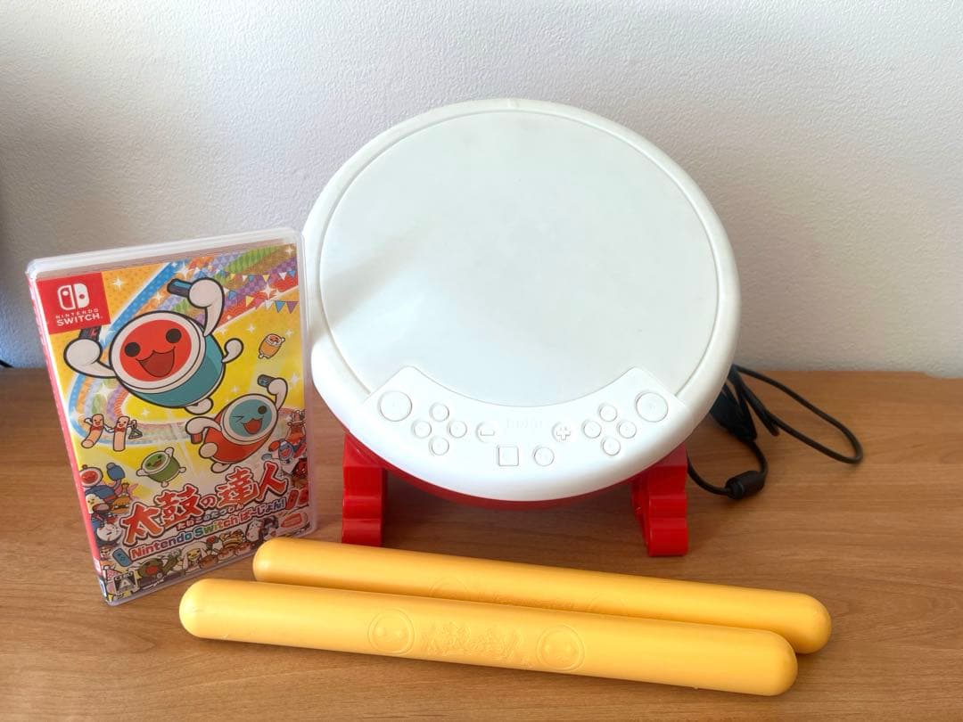 《Switch》太鼓の達人　ソフトと専用コントローラー セット売り