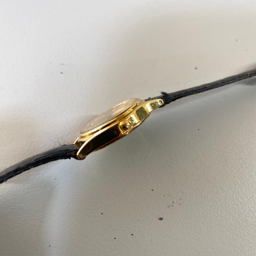 ヘレンドミッシェル メイプルリーフ 金貨 時計 裏蓋シルバー925刻印