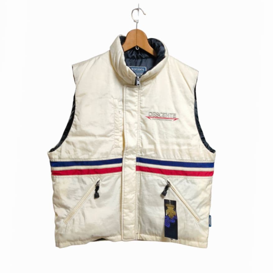 新品 デッドストック デサント 天然羽毛ダウン レトロ ジャケット スキーウェア