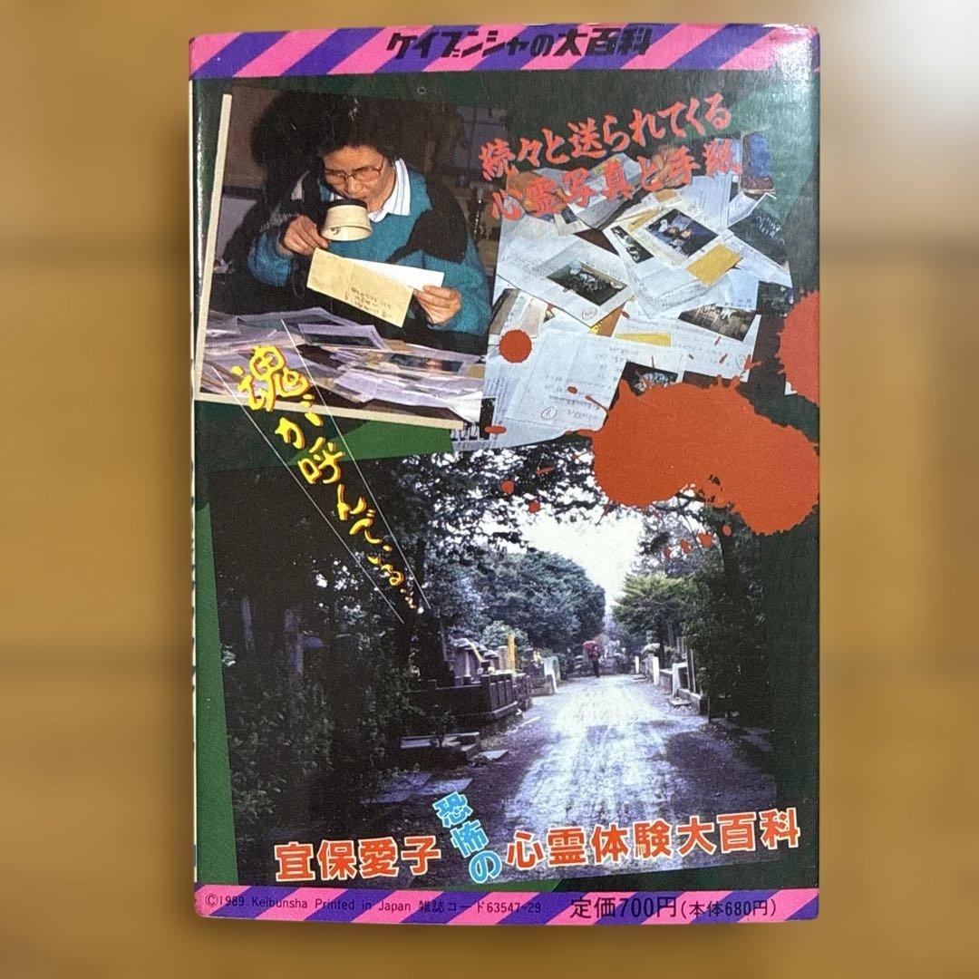 初版 恐怖の心霊体験大百科 宣保愛子 ケイブンシャの大百科 362 怪奇