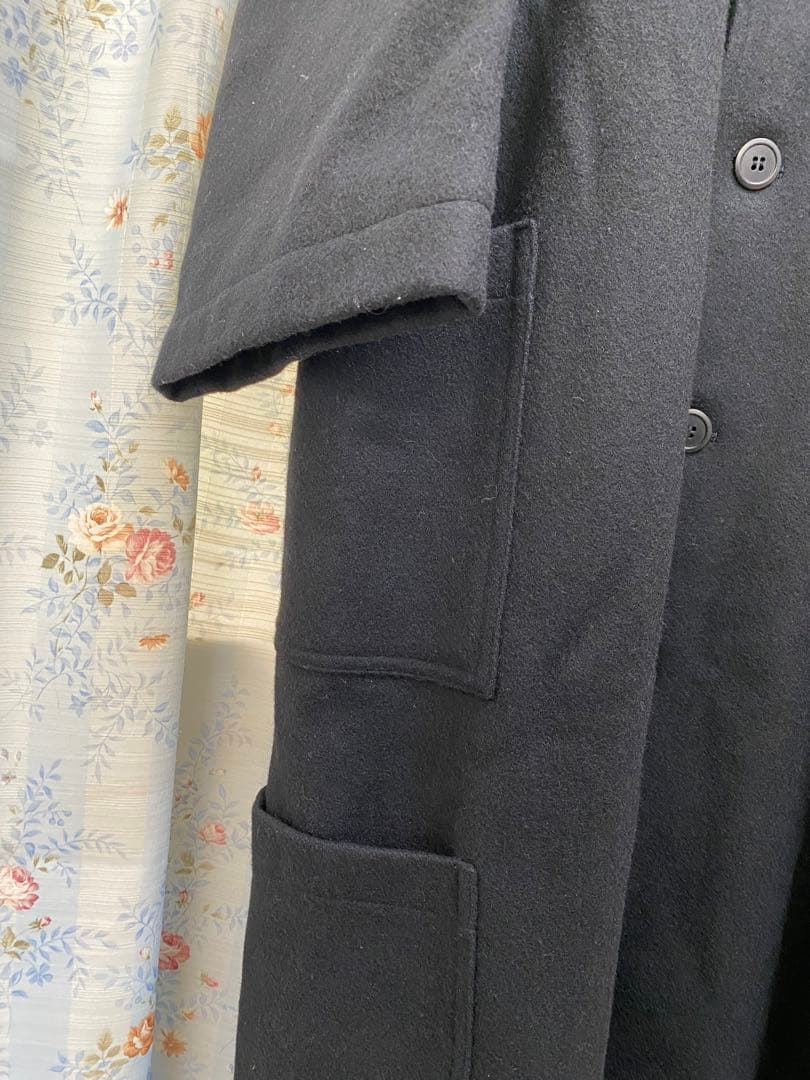 ヨウジヤマモト メルトン修道院ワイドロングコート