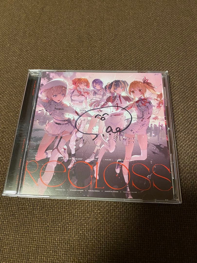 火威青　リグロス　直筆サイン入り CD