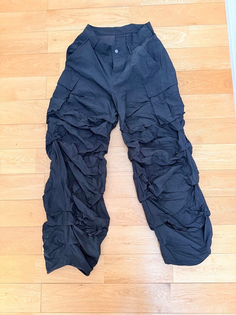 amnjx 27circus カーゴパンツ ブラック