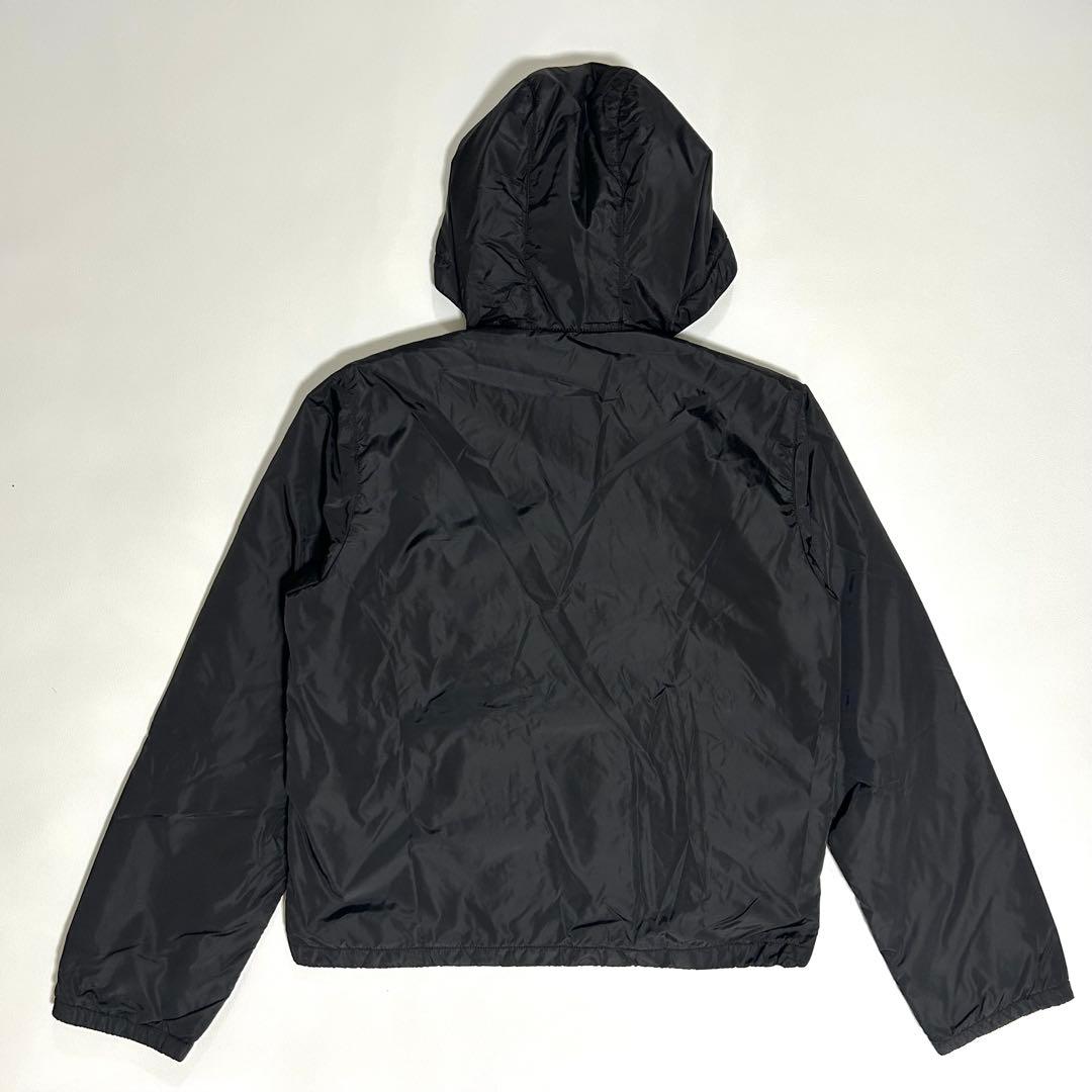 PRADA プラダ 中綿 ナイロンジャケット BLK トライアングルロゴ M