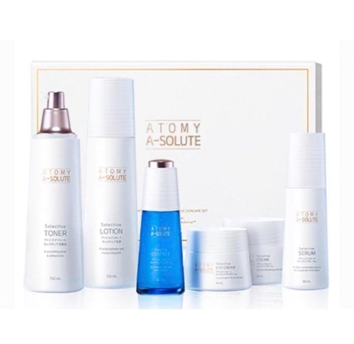 ATOMY A-SOLUTE アトミ 化粧品 エイソルート 6種セット