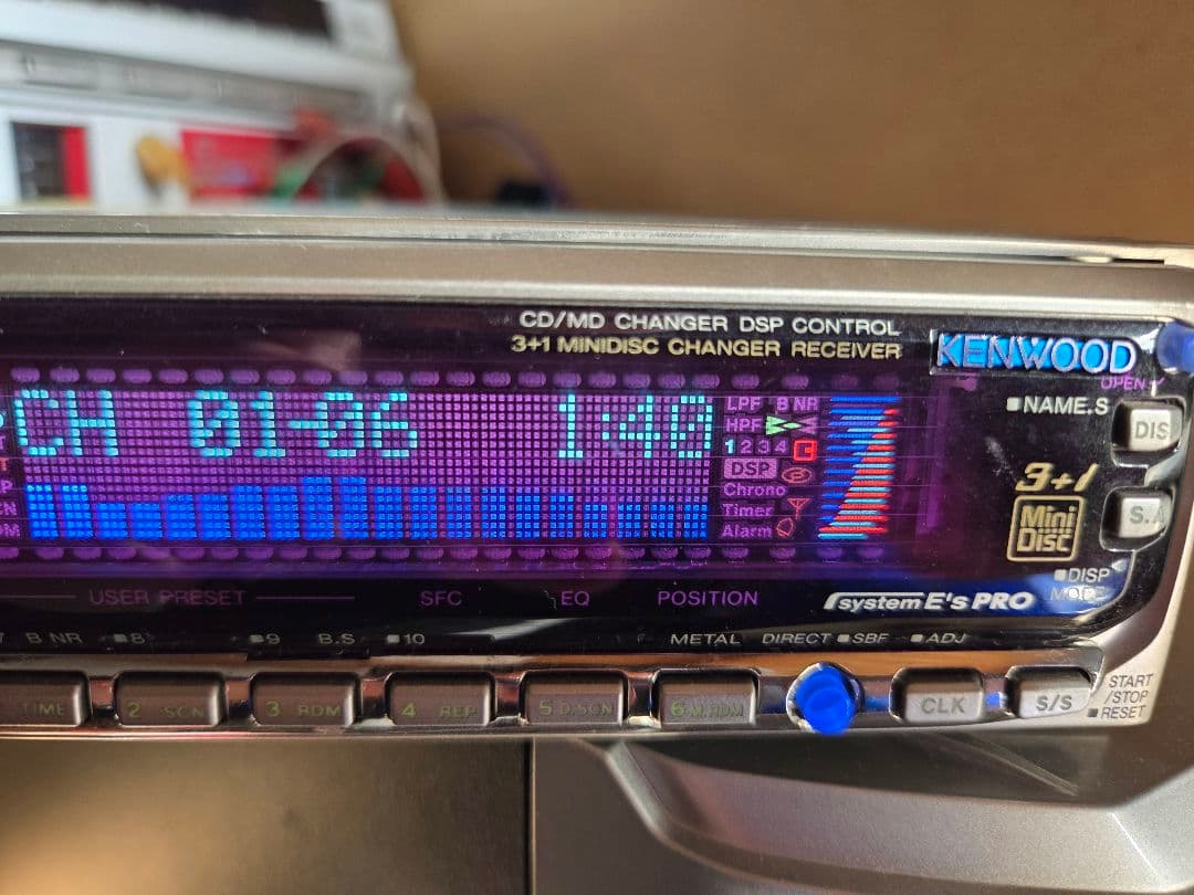 KENWOOD MJ909 カーステ 当時物 動作確認済み