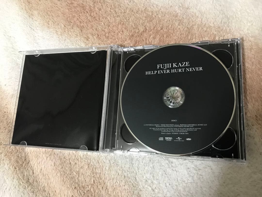 藤井風　HELP EVER HURT NEVER　初回限定盤 CD