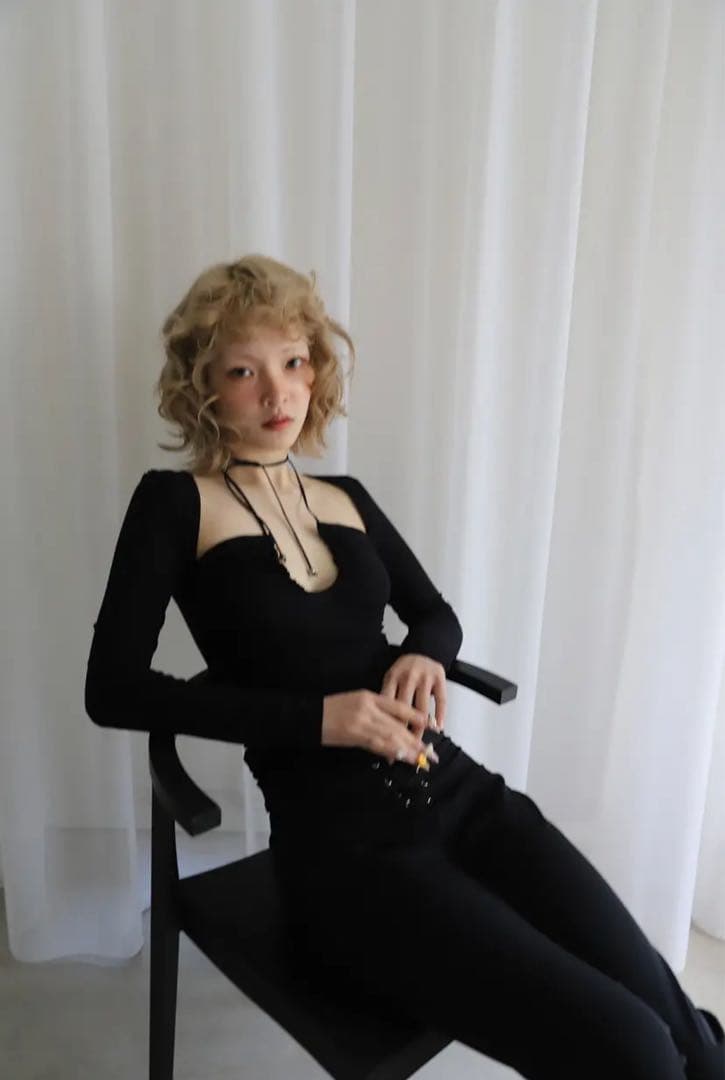 GEMINItale ホルダーネックトップス(パッド付)