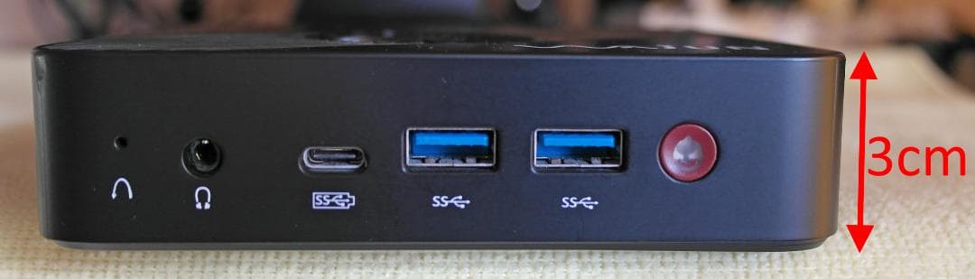 [ヤマ！プロフ必読] ミニPC/N4100/8GB/128GB NVMe