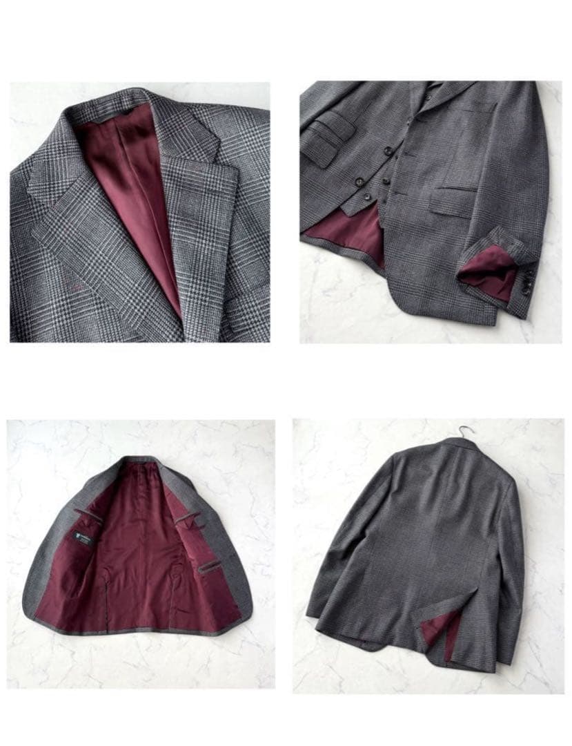 C653 ドーメル 麻布テーラー 3ピース スリーピース スーツ