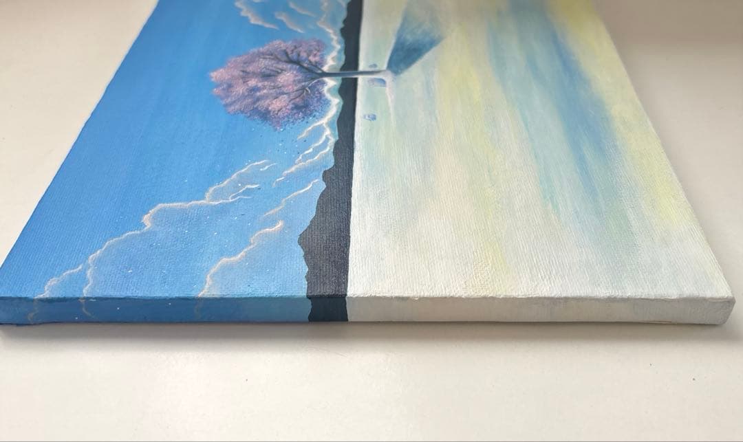 sakura アクリル画