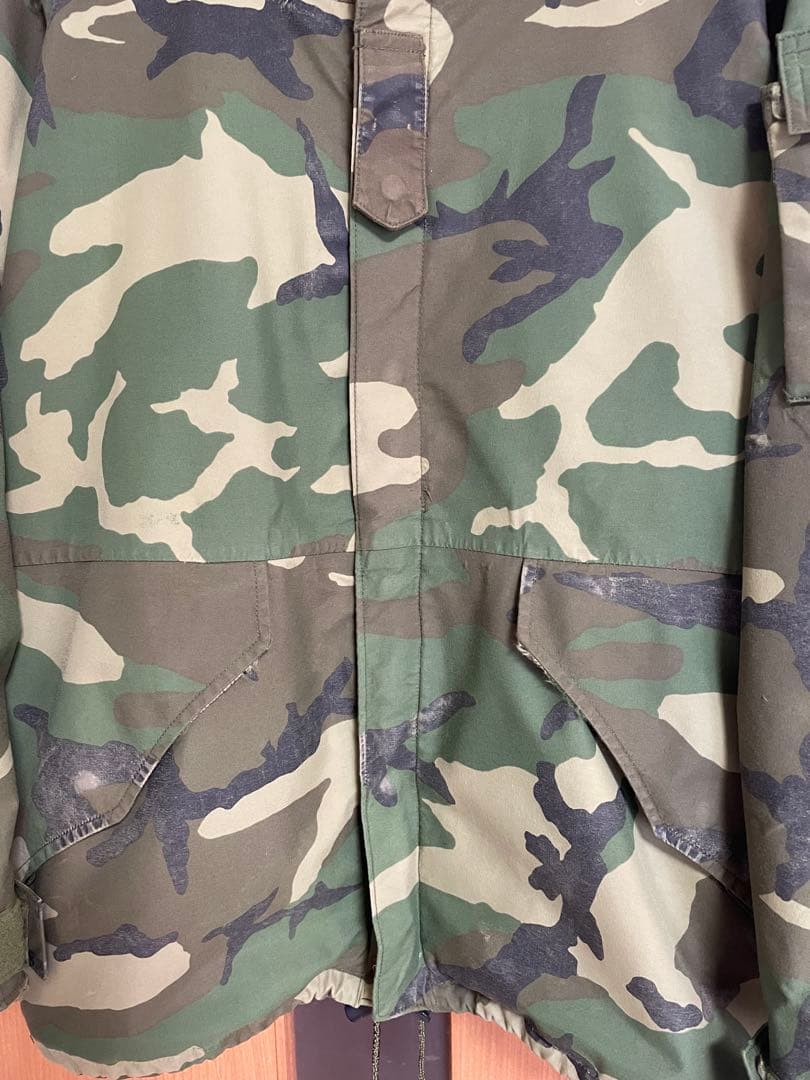 T*e様 実物 USED 米軍 ECWCS Gen1前期型パーカー ウッドランド