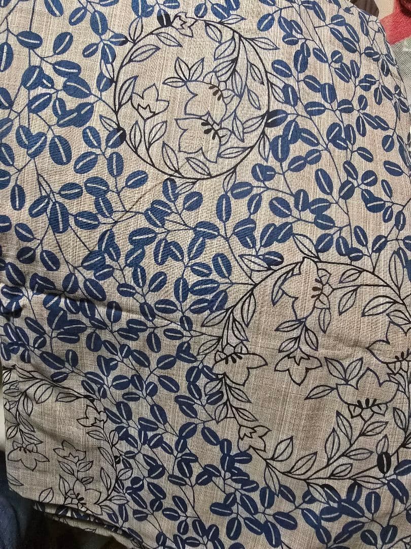 リピーター 日本橋竺仙 奥州小紋 桔梗丸に萩 Lサイズ