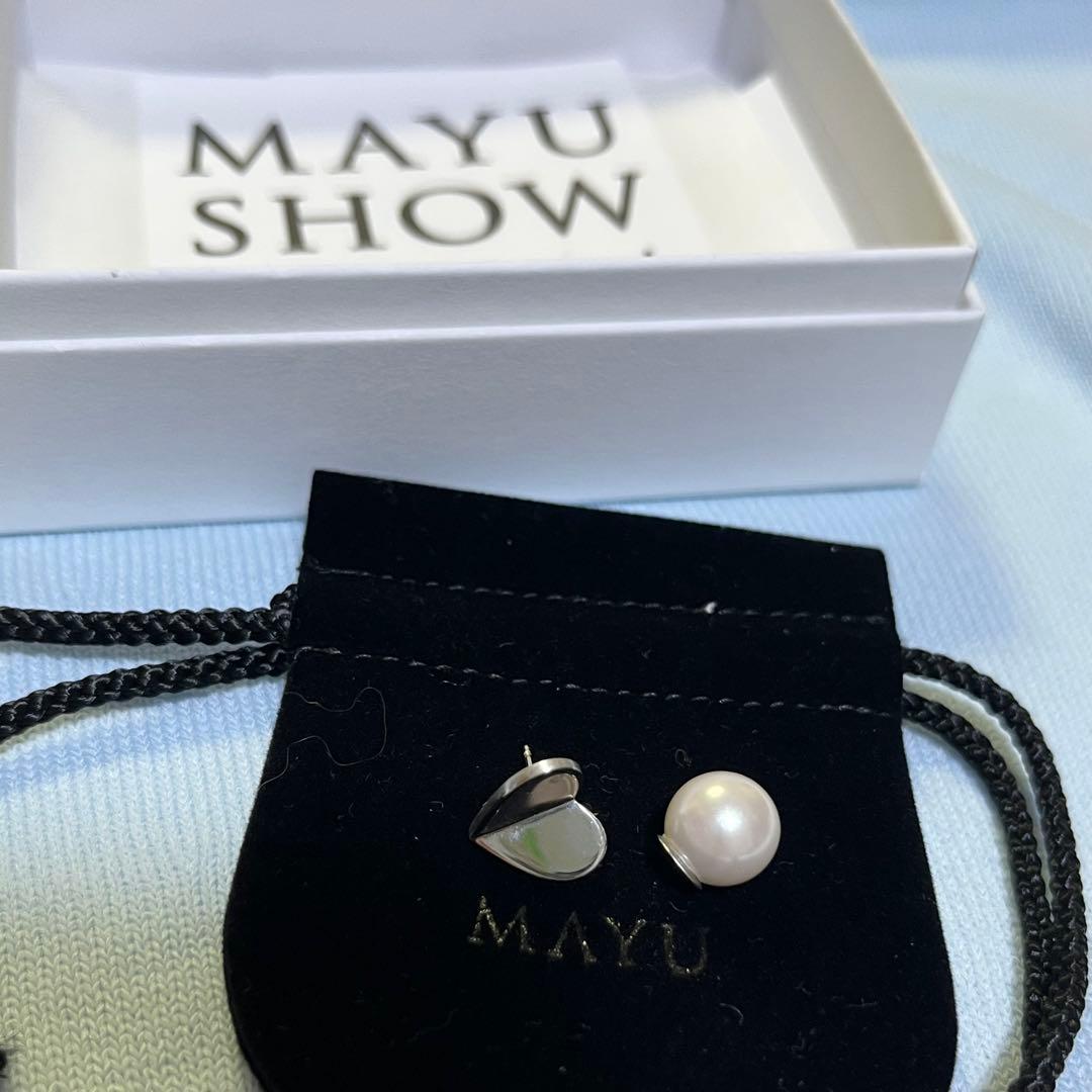【美品】マユ MAYU Small heart pierce (silver)