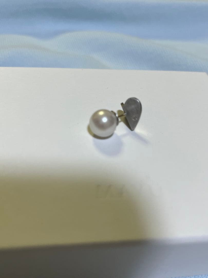 【美品】マユ MAYU Small heart pierce (silver)