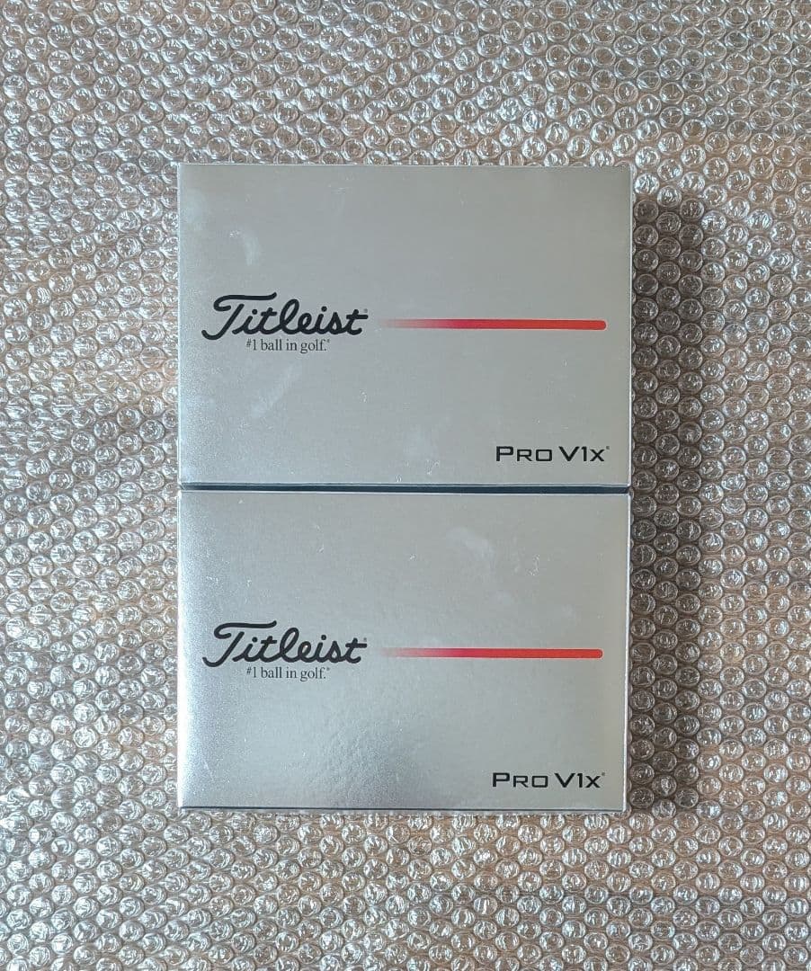 新品 タイトリスト PRO V1X ローナンバー 2025年モデル 2ダース
