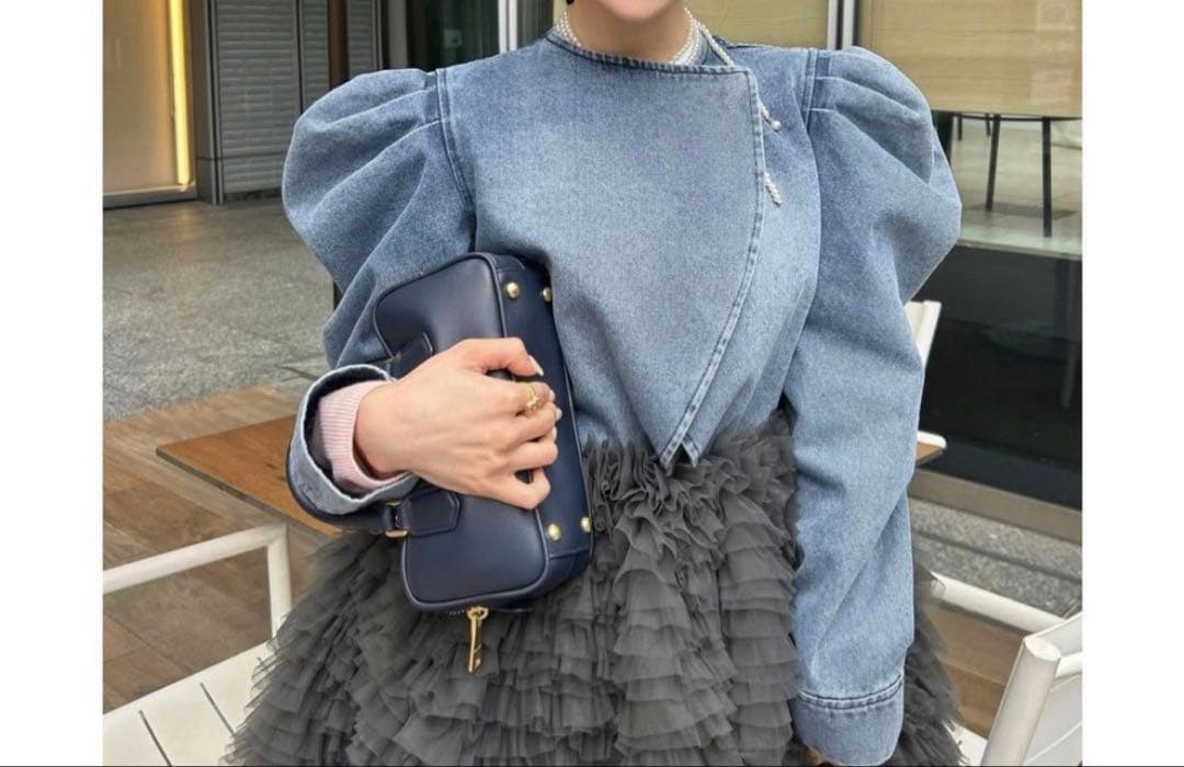 ま*ん様 本日限定値下げ‼︎✴︎bibiy✴︎JOSIE denim jacke