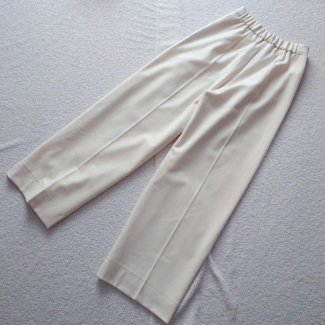 タグ付 deres immatereal リラックスタックソフトウールパンツ
