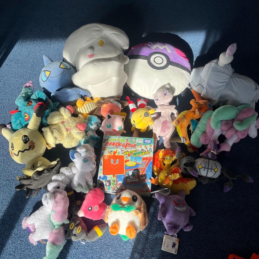ポケモン ぬいぐるみまとまめ売り➕ロトムパッド➕モンスターボールリュック