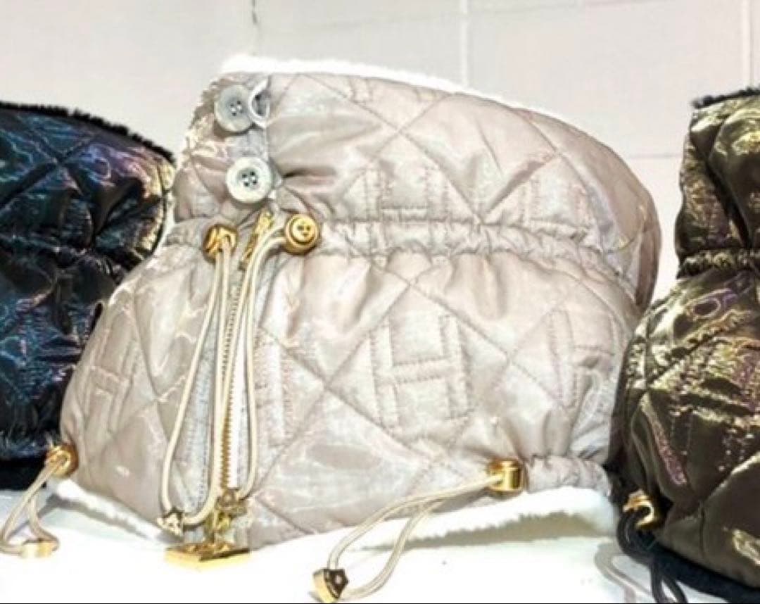 hazama ハザマ 2021SC 夜空に駆ける透明彩度のキルティングスヌード