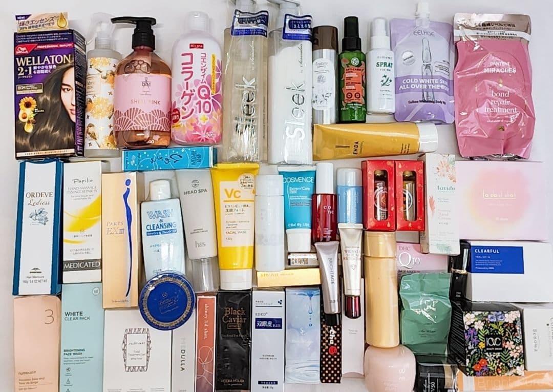 新品未使用　化粧品など大量まとめ売り（基礎化粧 スキンケアヘアケアコスメその他）