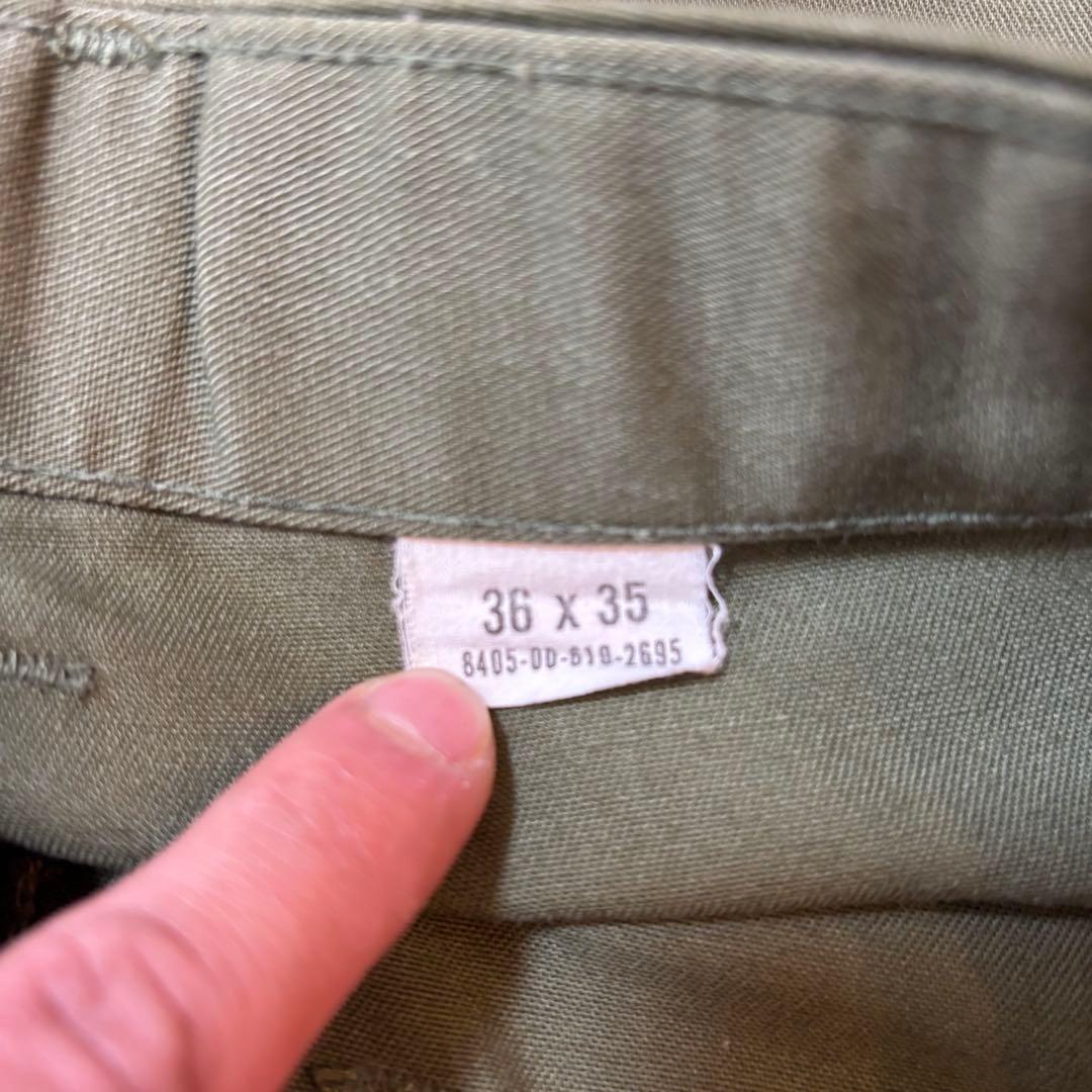 us army ベイカーパンツ　OG507