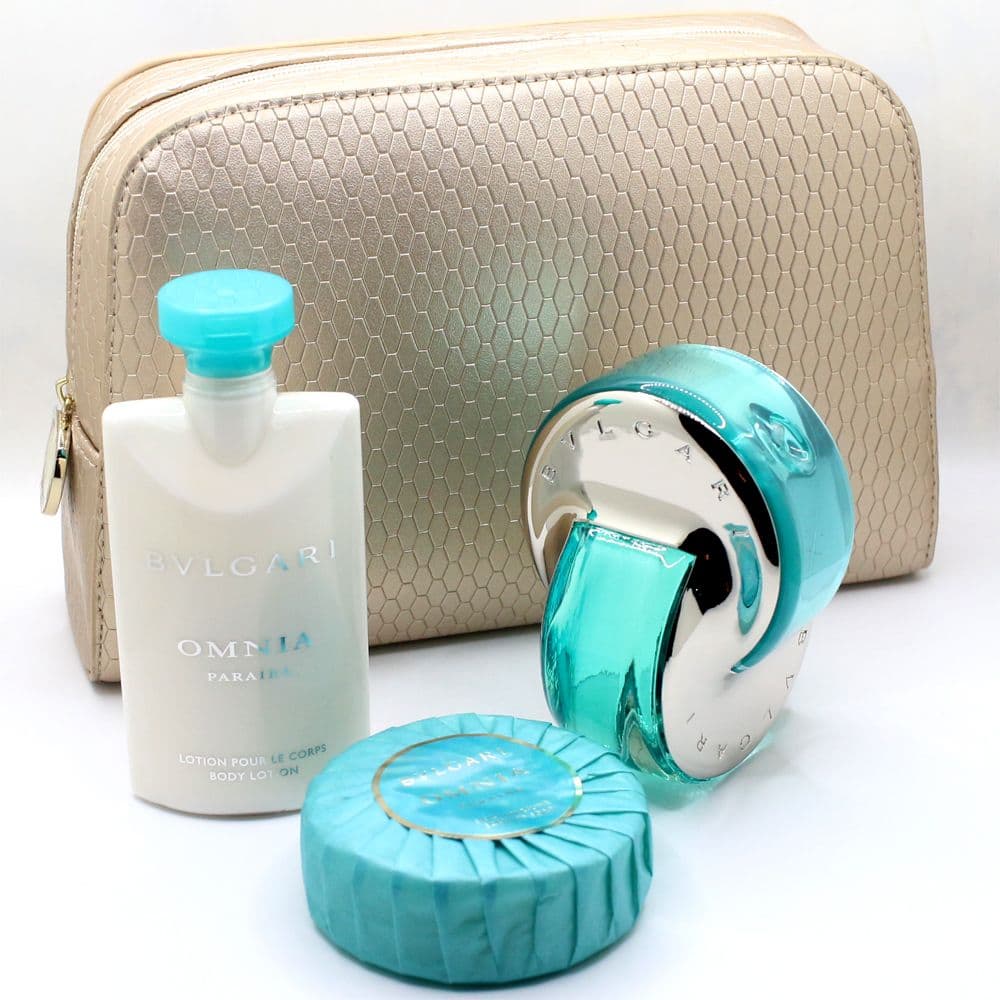 未使用 ブルガリ オムニアパライバ 65ml ポーチセット オムニア パライバ