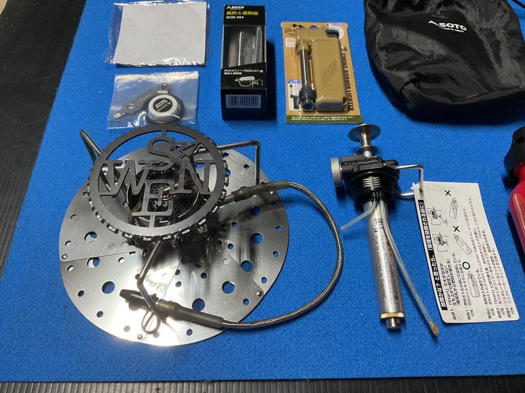 SOTO MUKAストーブ点検済み動作良好美品・新品付属品多数付きお買い得セット