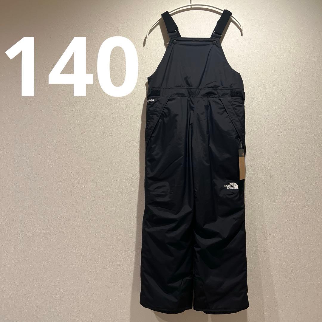 新品ノースフェイス　フィールドビブ　140 キッズ　ジュニア　サロペット　つなぎ