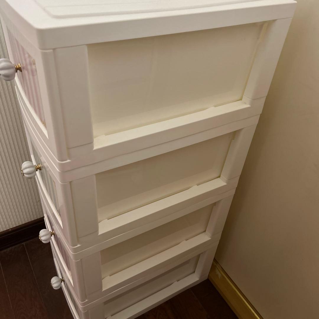 結*た様 ロマンティックプリンセス　ドレスチェンジチェスト　4段