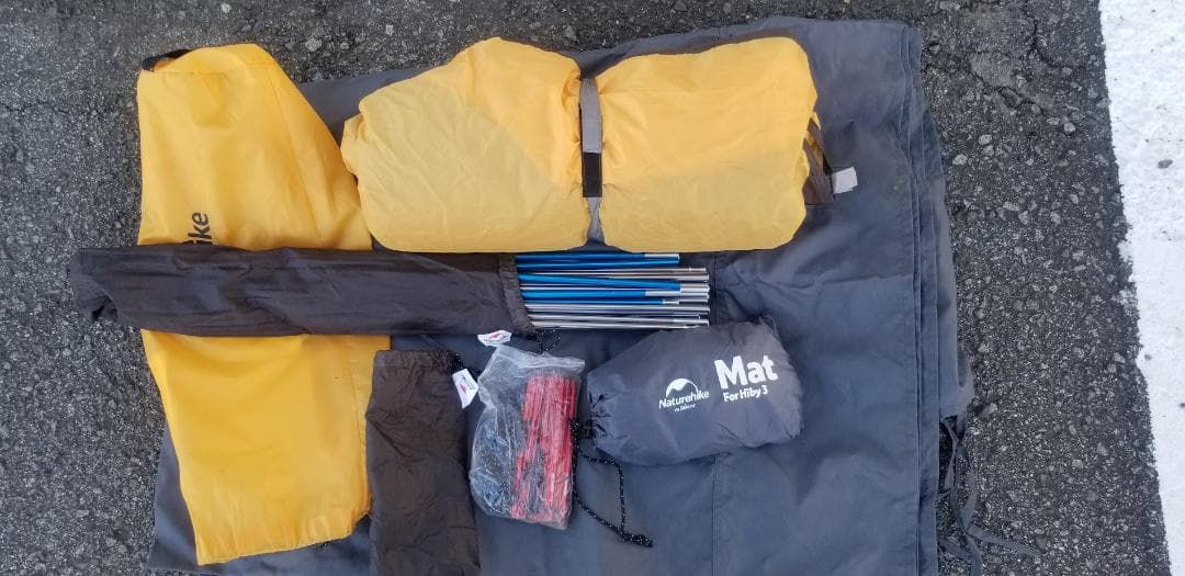 【美品】　Naturehike Hiby 3 　ネイチャーハイク　テント