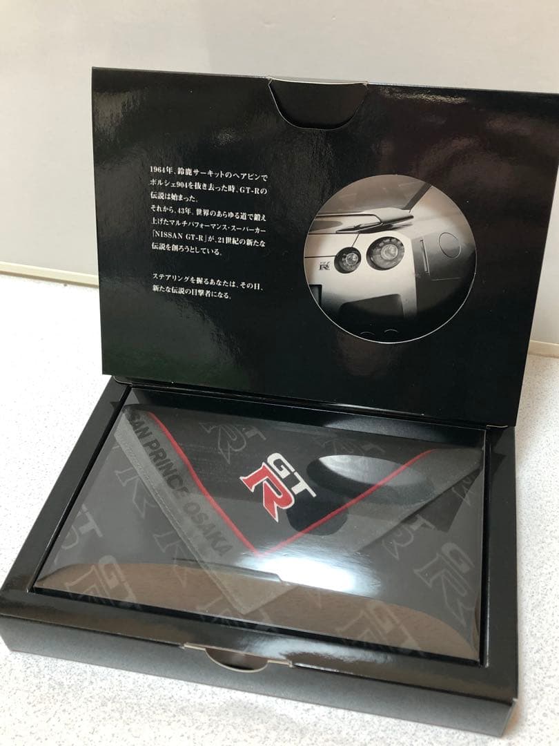 【激レア】ニッサン・R35 GT-R ハンカチ　非売品　nismoスカイライン