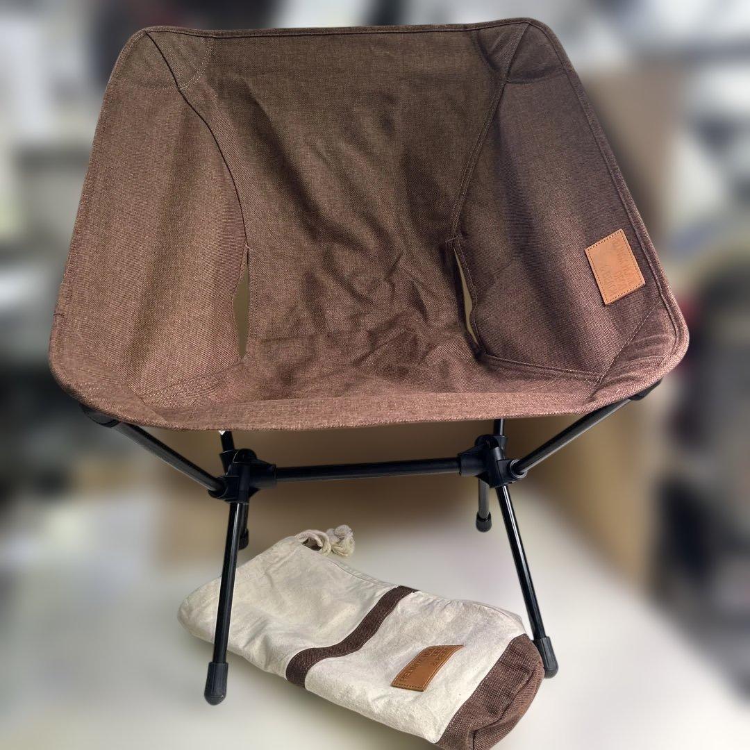 6771【美品】Helinox ヘリノックス チェアワンホーム コーヒー