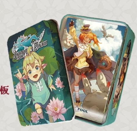 【正規品タロットカード】まるでゲームの世界観✨旅人の歌のタロット／ポータブル版