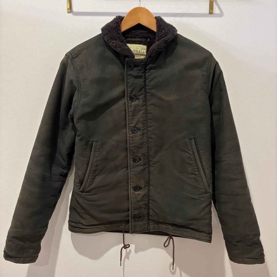 バズリクソンズ William Gibson N-1デッキジャケット　ボロ古着