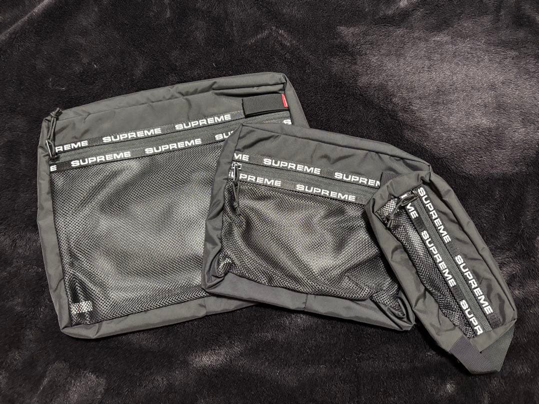 SUPREME オーガナイザーポーチ3点セット