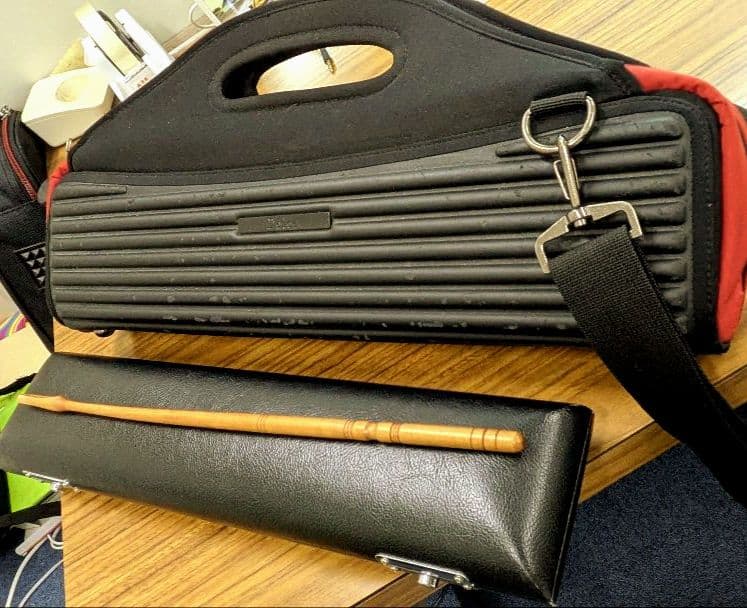 Altus フルート A1007 頭部管・管体、銀製 ケース キャリーバッグ