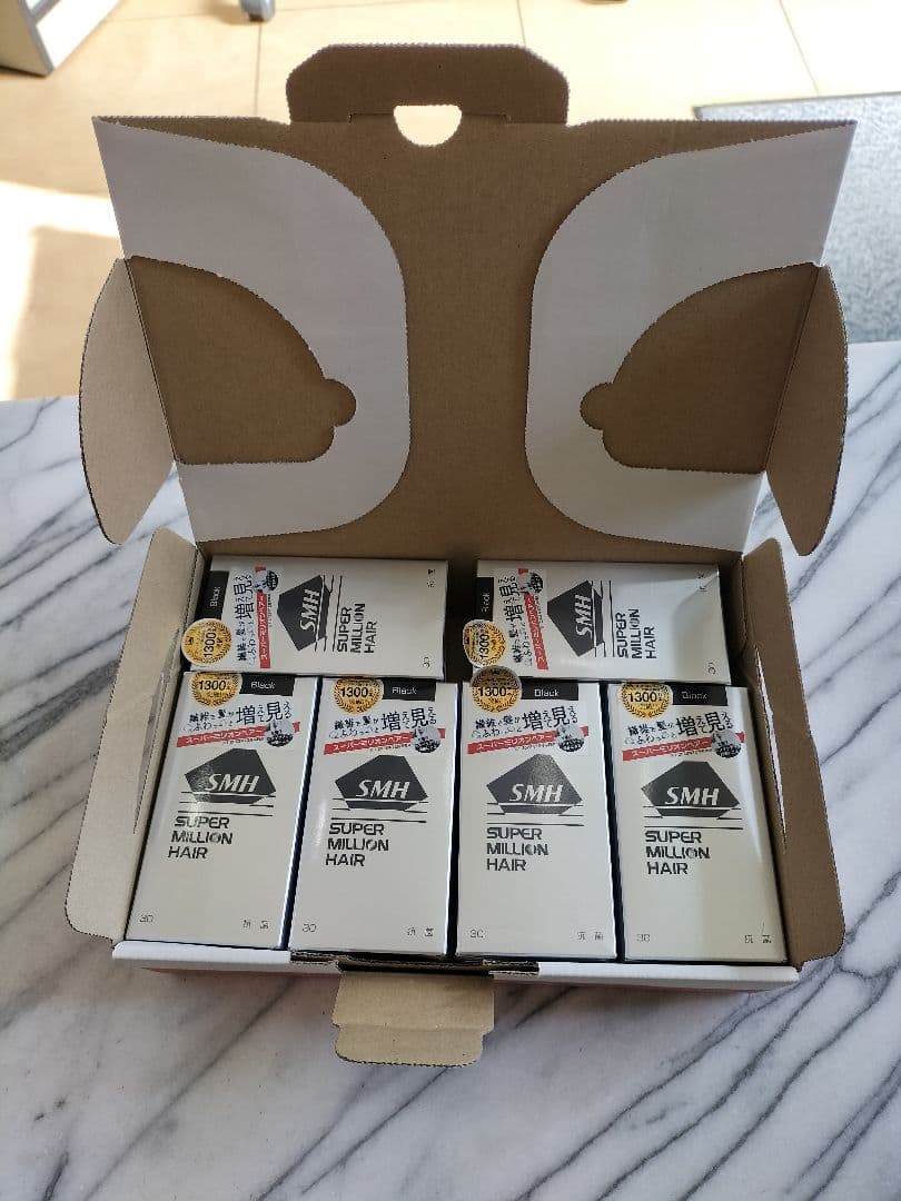 ブラック ルアンスーパーミリオン３０ｇが６個