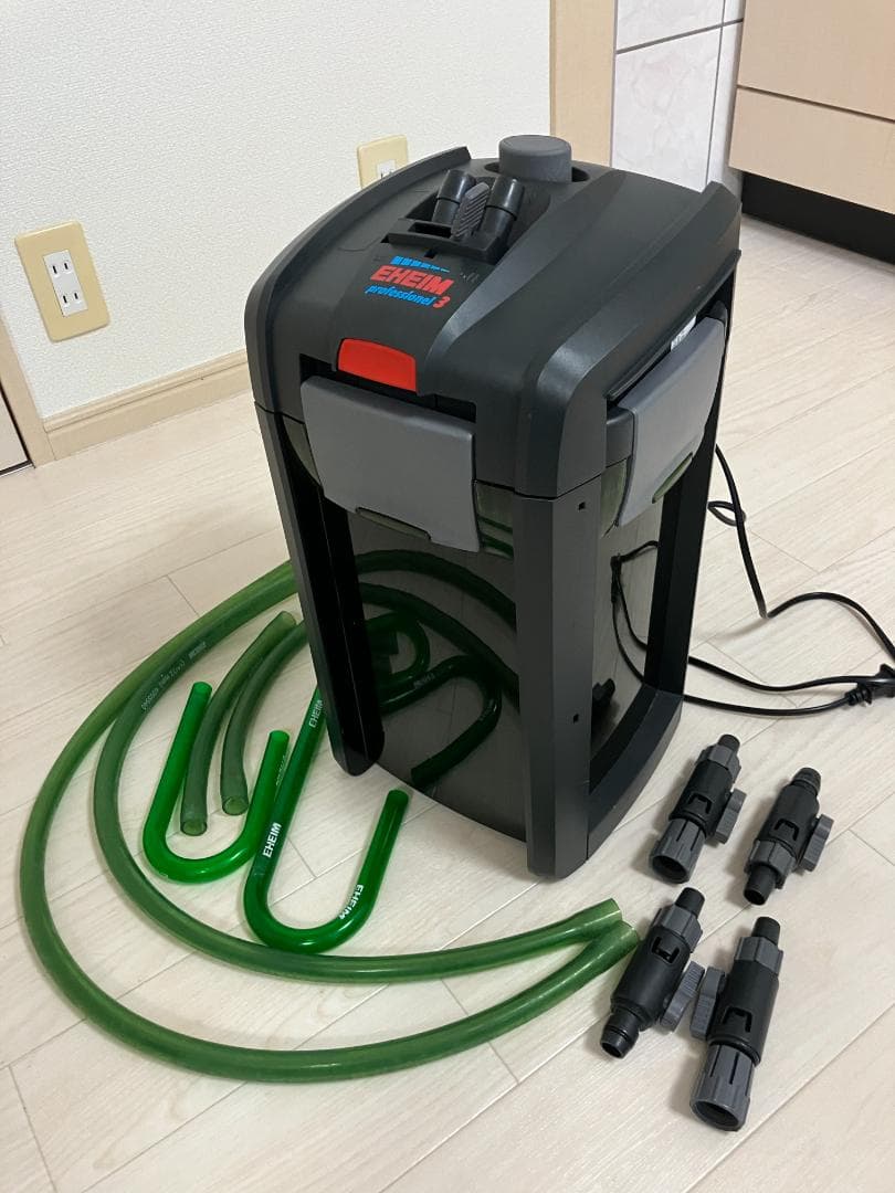 エーハイム2075（ろ材ネット、スピンドルなどのおまけ有り）