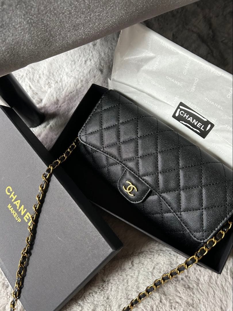 CHANEL ノベルティ チェーンウォレット ショルダーバッグ