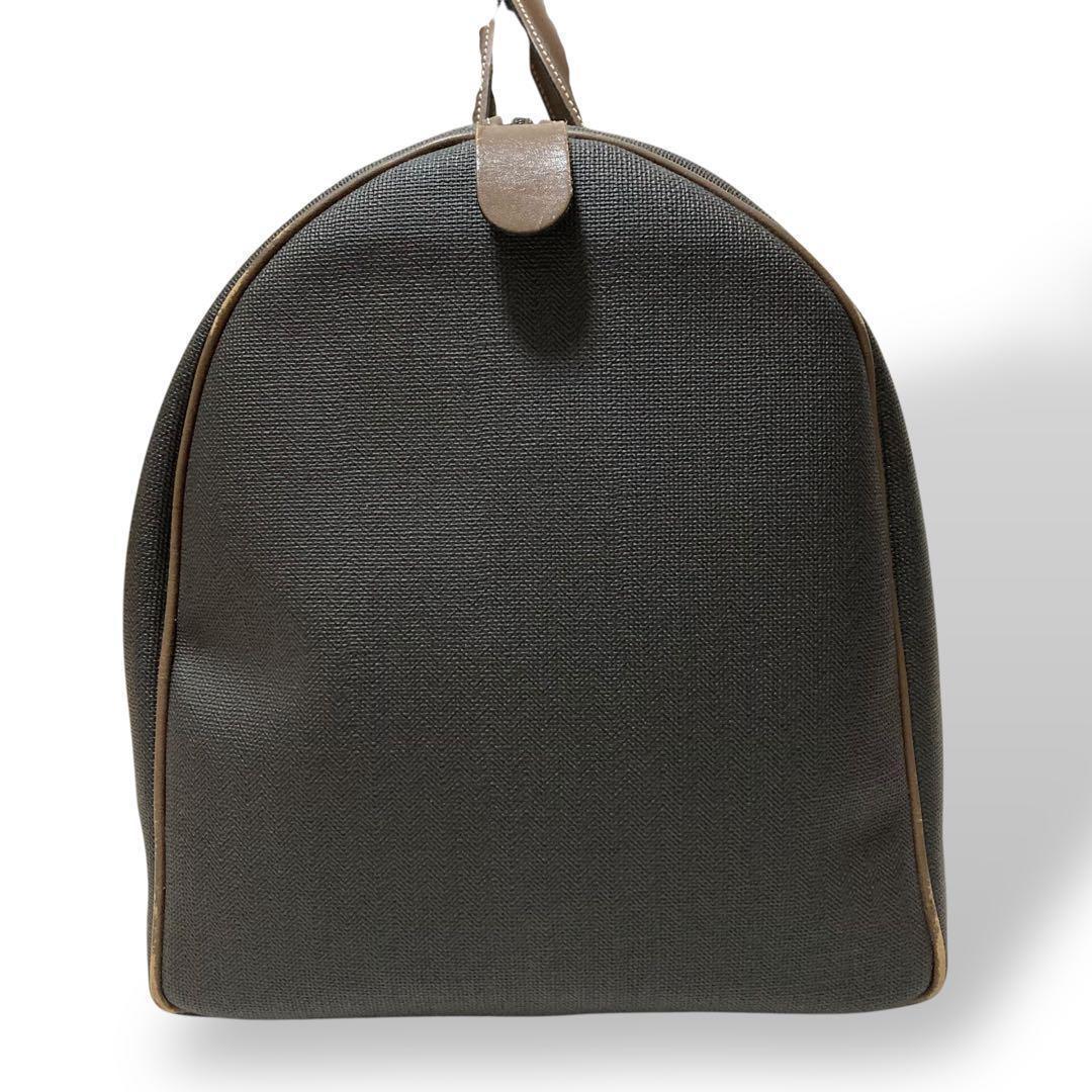 【美品】ダンヒル　ボストンバッグ　トラベル　PVC レザー　大容量　ヴィンテージ