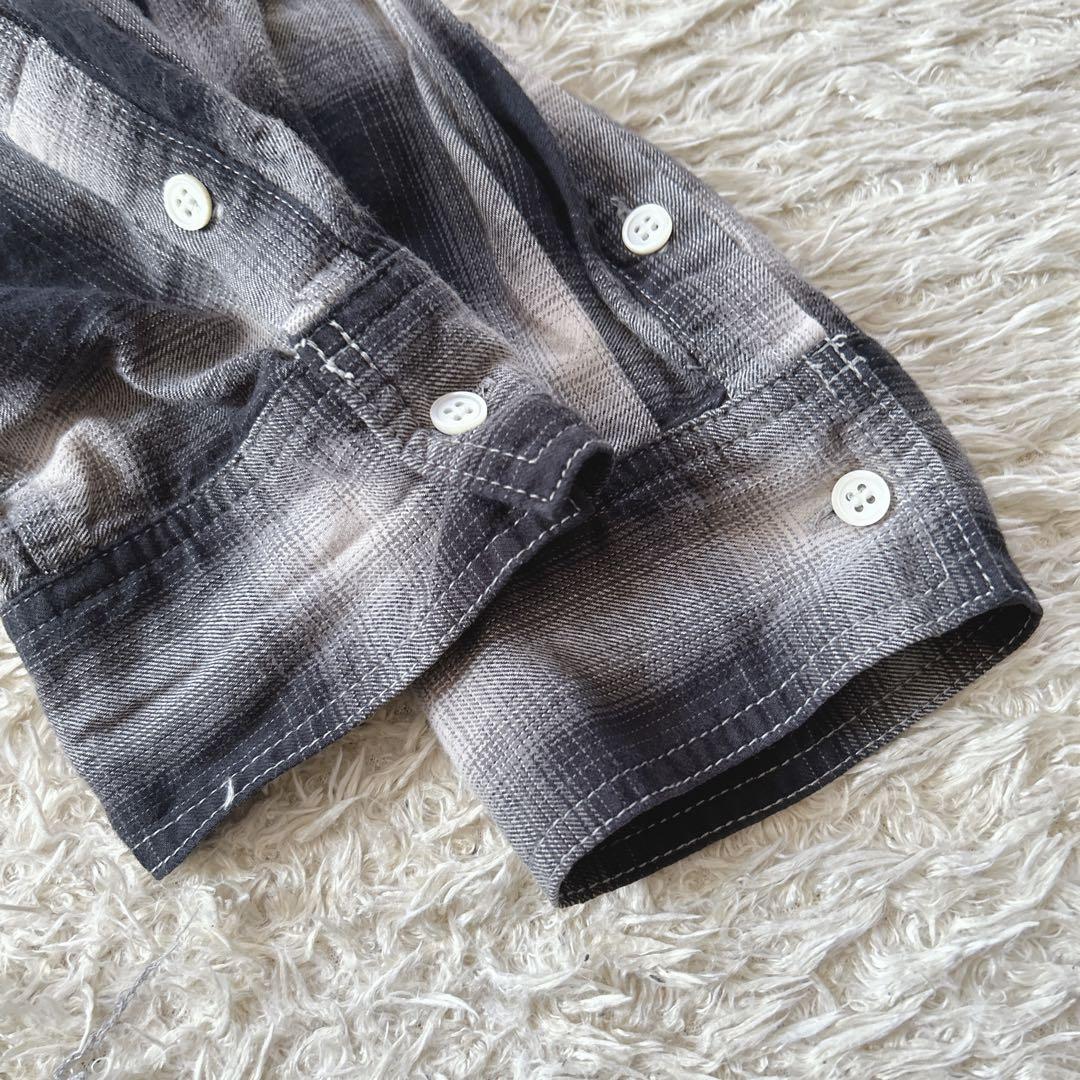 ガリャルダガランテ 別注 R JUBILEE オンブレ チェックシャツ 大きめ