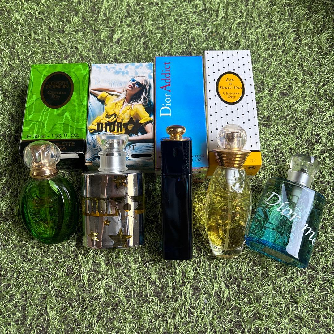 Dior オードトワレ ◾️ディオール◾️香水5本