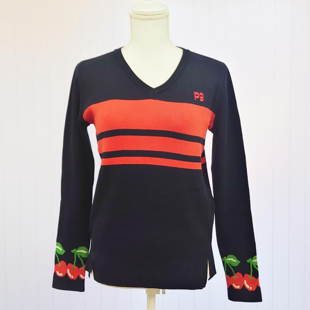 PEARLYGATES 長袖 セーター サイズ1 M パーリーゲイツ 春 秋 冬