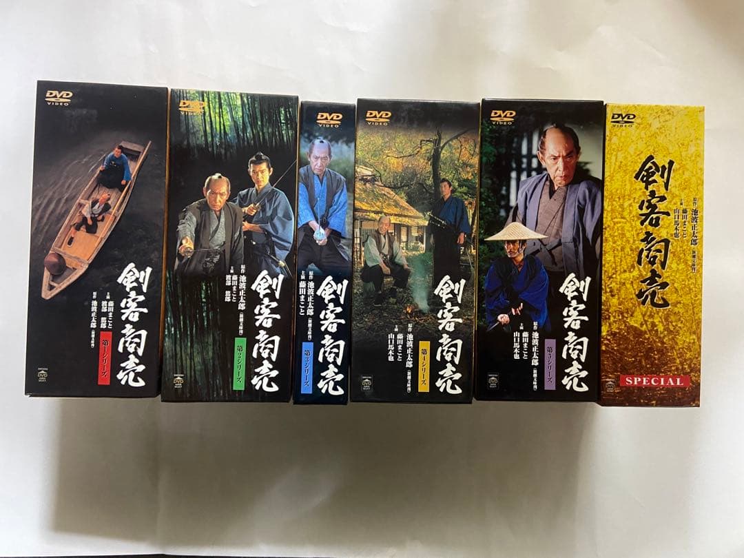 【DVD-BOX】剣客商売　第1シリーズ〜第5シリーズ＋SPECIAL BOX
